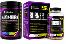 Load image into Gallery viewer, Havok Neuro + Burner Shred Stack Cut Fat, Boost Energy, Stay Focused
